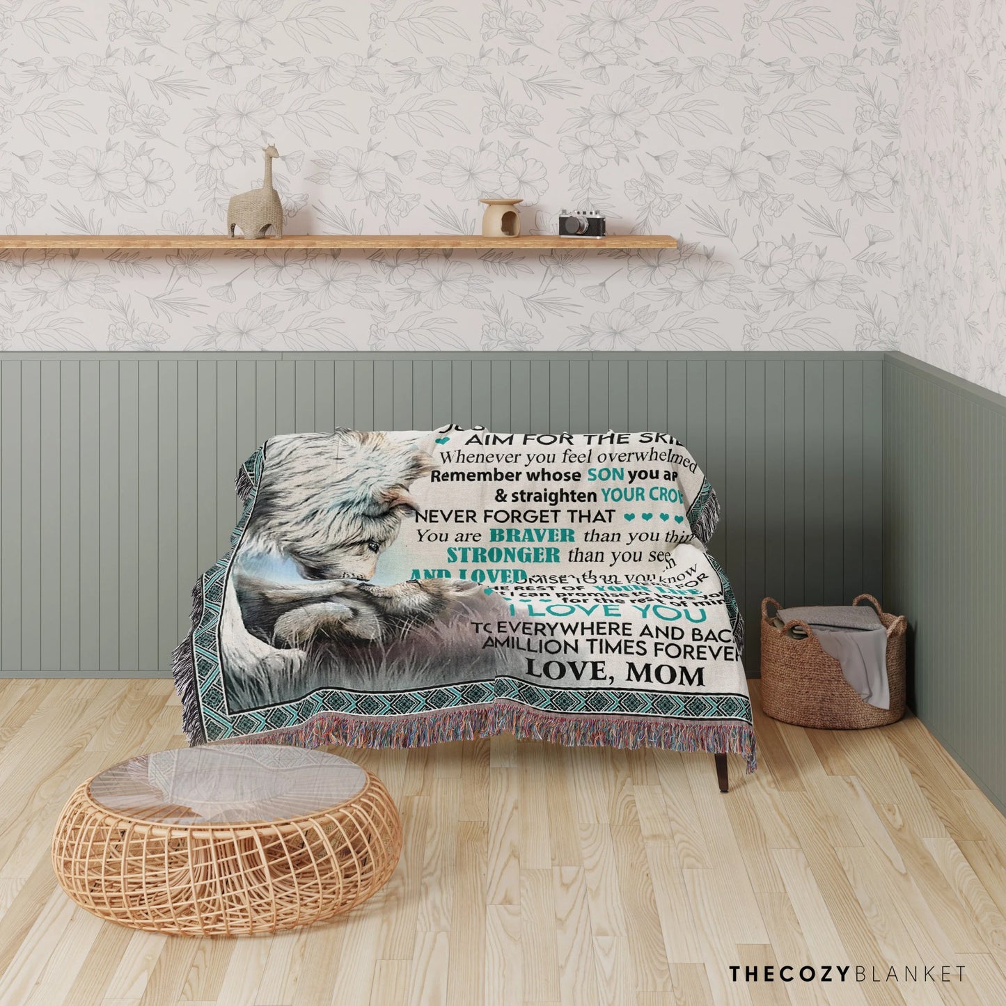 Special Gift For Your Son Blanket - From Mom