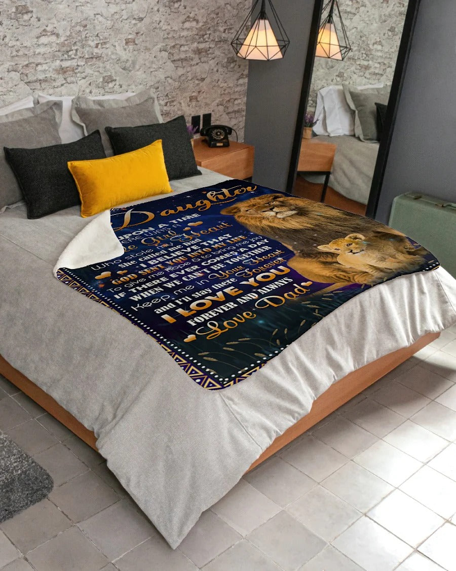 Special Gift For Your Daughter Blanket - From Dad