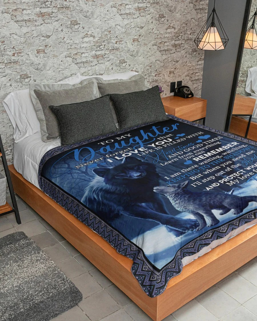 Special Gift For Your Daughter Blanket - From Dad