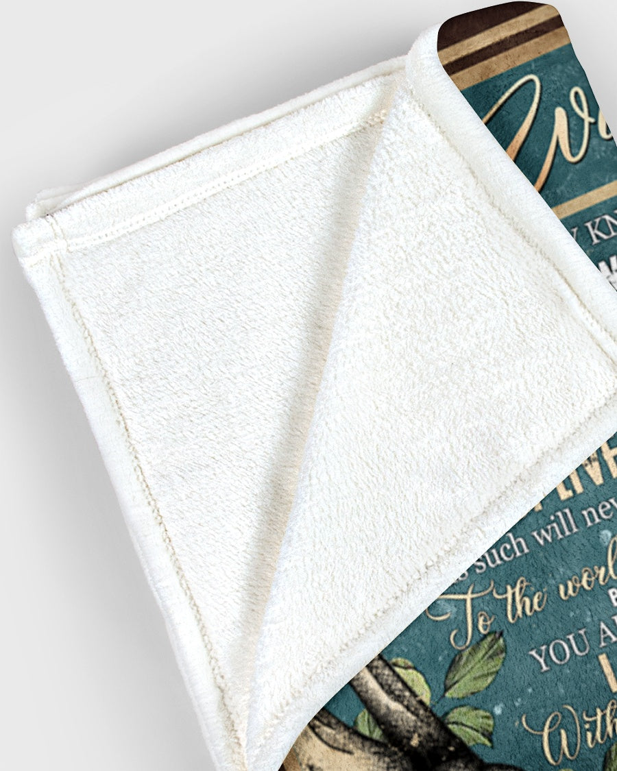 Special blanket for wife - from husband