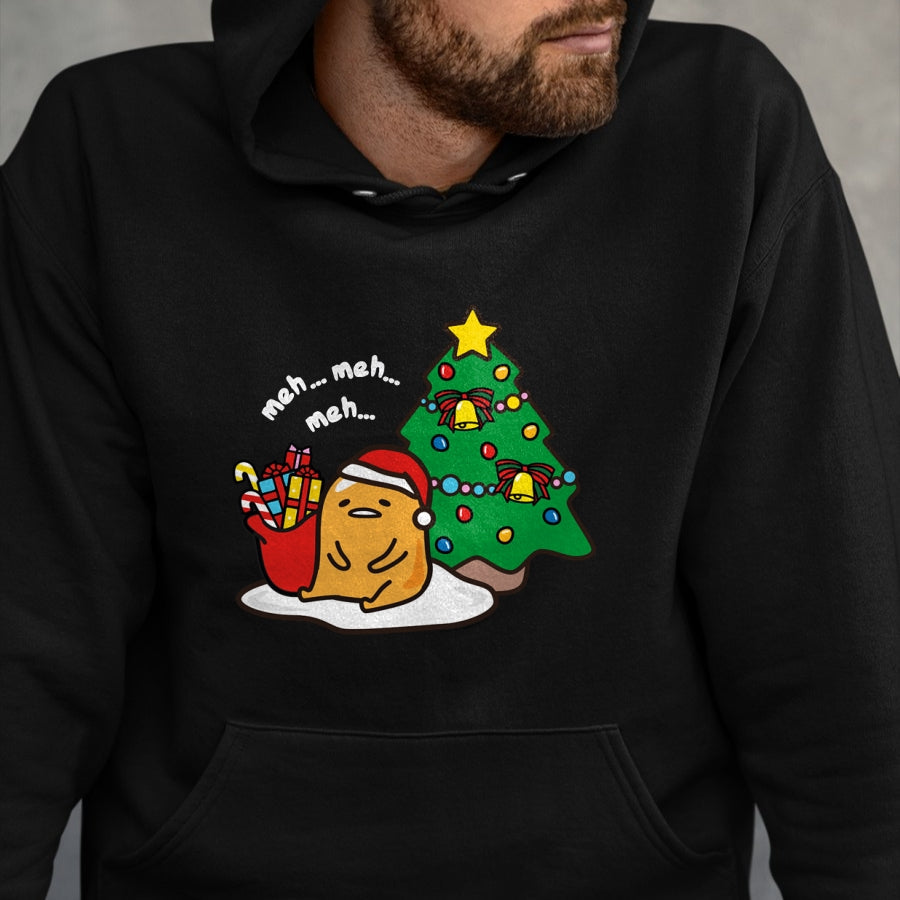 Gudetama Christmas Tree Hoodie Sweatshirt Pullover Hoodie - Christmas Unisex T-Shirt/Hoodie/Sweatshirt - HNDS00