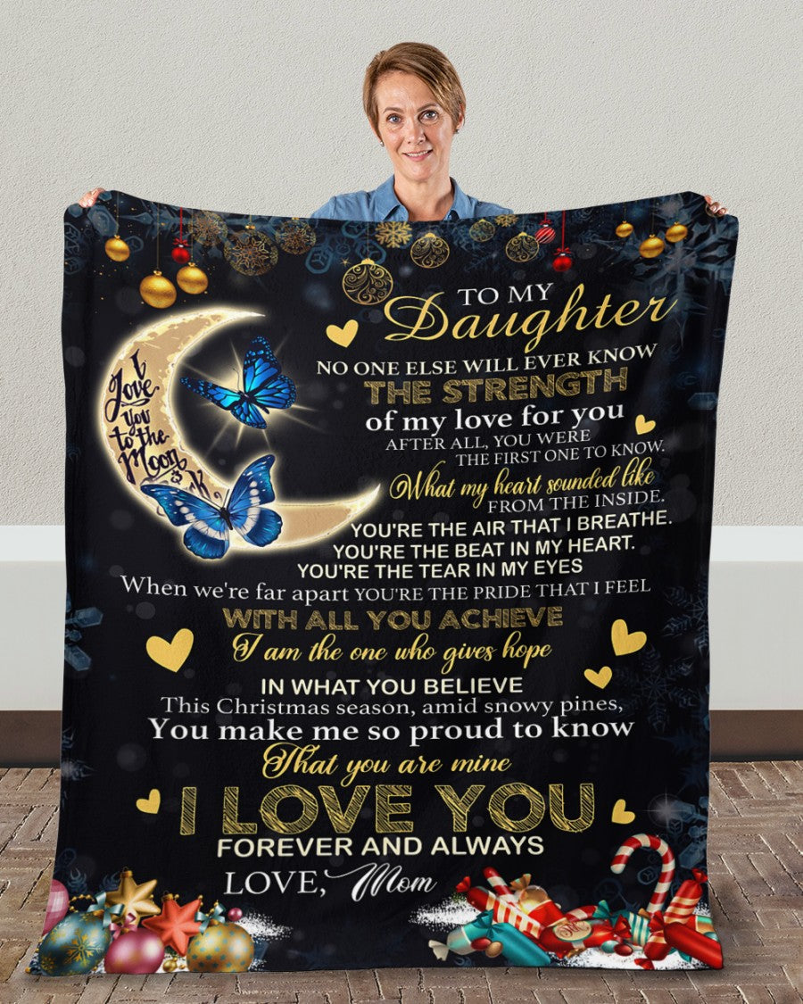 Special Gift For Your Daughter Blanket From Mom
