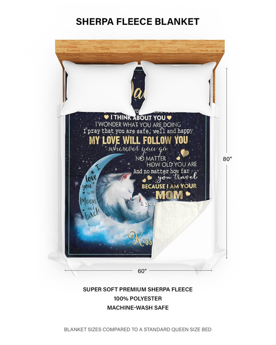 Special Gift For Your Daughter Blanket - From Mom (SKUB09-66)