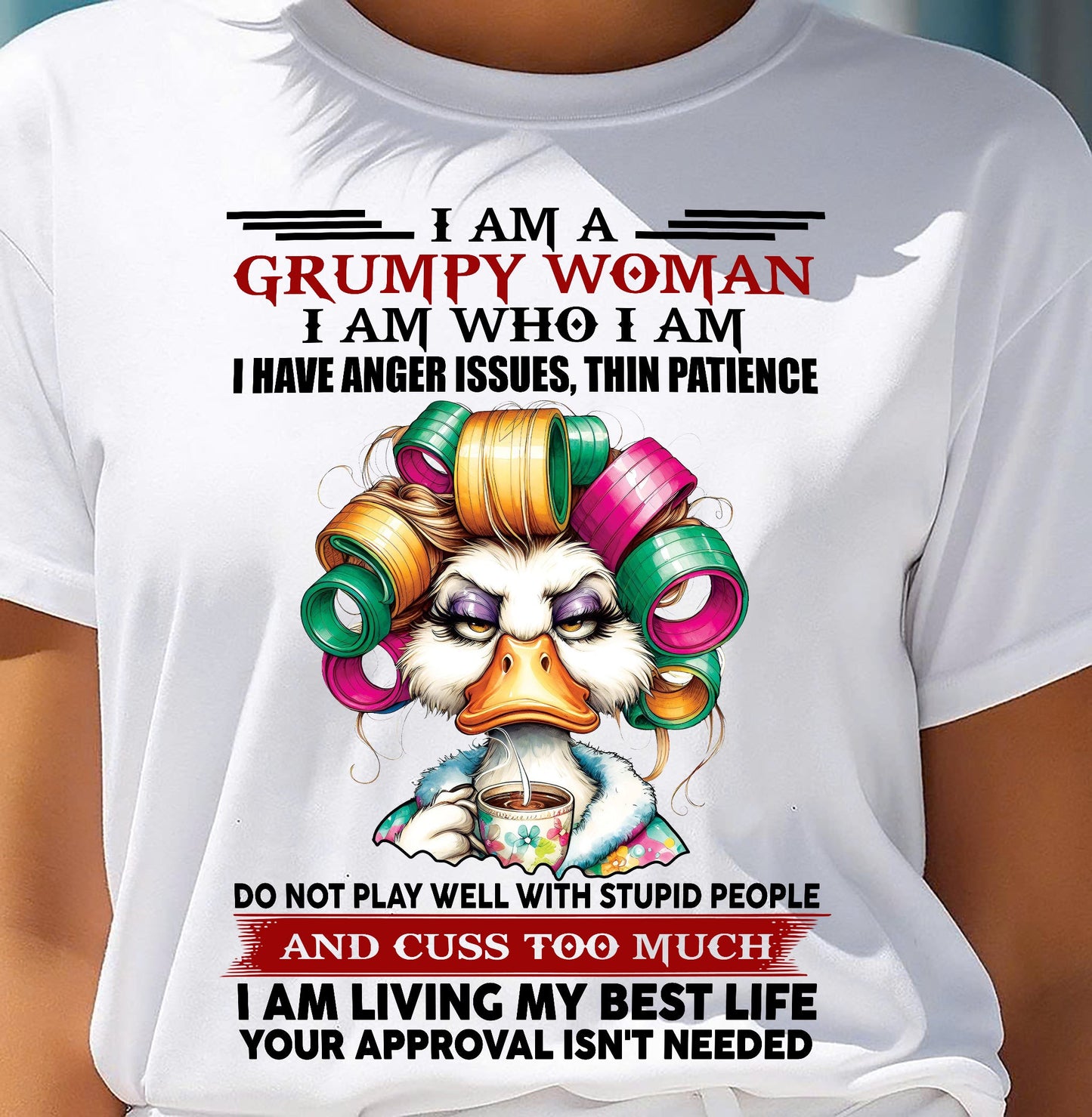 GRUMPY WOMAN - BIRTHDAY SHIRT FOR WOMEN - NIKI00 (SKU26T-01-22-00)