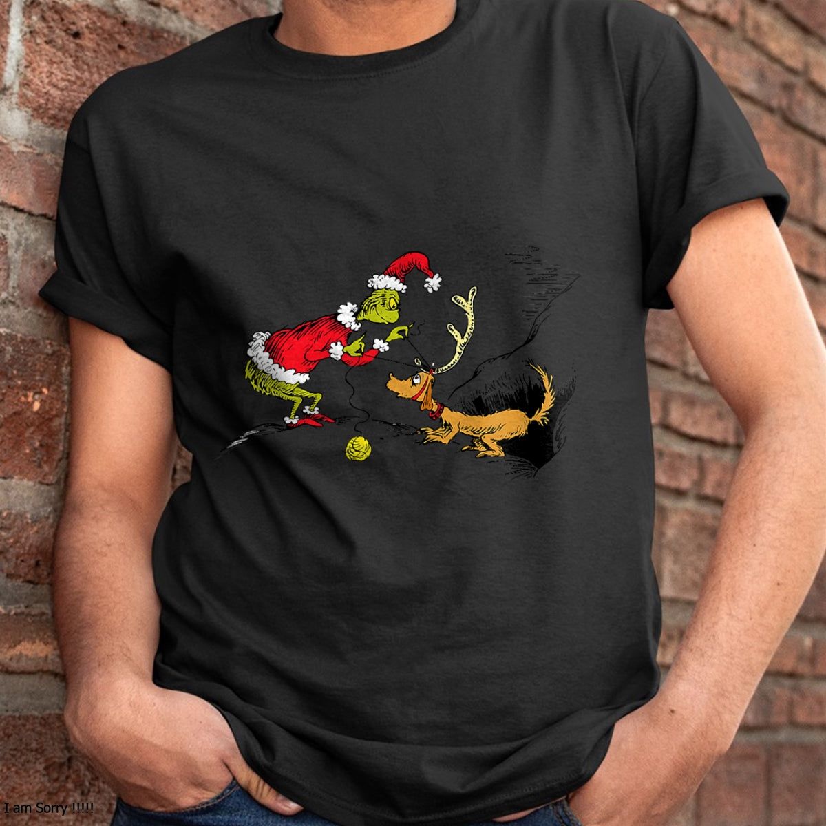 Dr. Seuss Reindeer T-shirt - Christmas Unisex T-Shirt/Hoodie/Sweatshirt - HNDS00