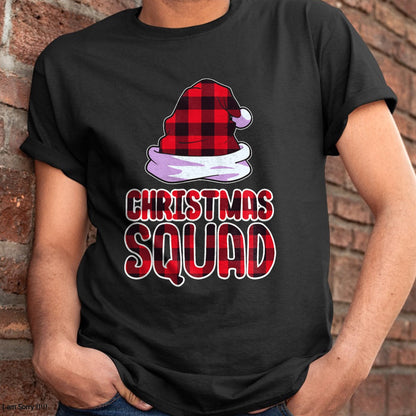 Christmas Squad Family Group Matching Christmas Party Pajama T-Shirt - Christmas Unisex T-Shirt/Hoodie/Sweatshirt - HNDS00