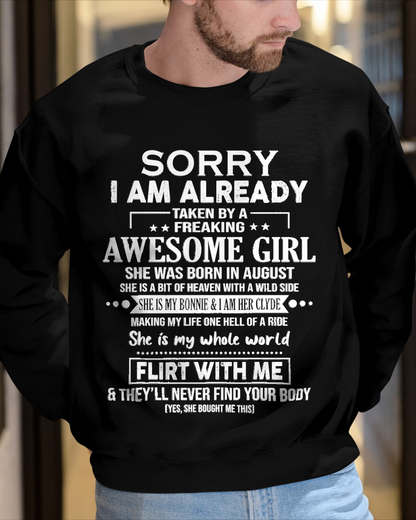 AUGUST – She Is My Bonnie And I Am Her Clyde – FROM WIFE TO HUSBAND – KATE08 (SKU26T-01-61-08)