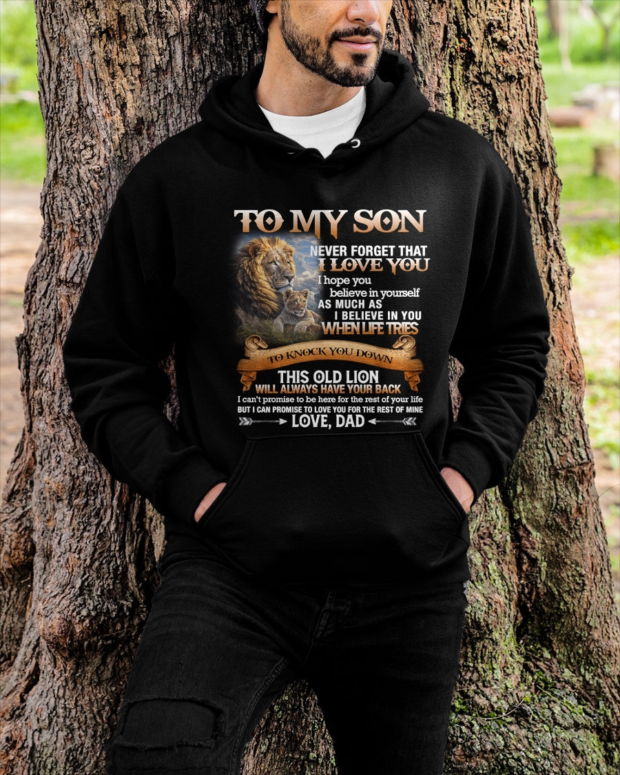 To My Son T-Shirt – Gift From Dad / Man - KATE00 (SKU12-76)