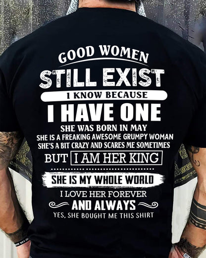 MAY - GOOD WOMEN STILL EXIST - PERFECT GIFT FROM WIFE, GIRLFRIEND - KATE05 (SKU12-306-05)