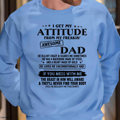 Gift For Son and Daughter From Dad - KATE00 - (SKU-TDADC-00)