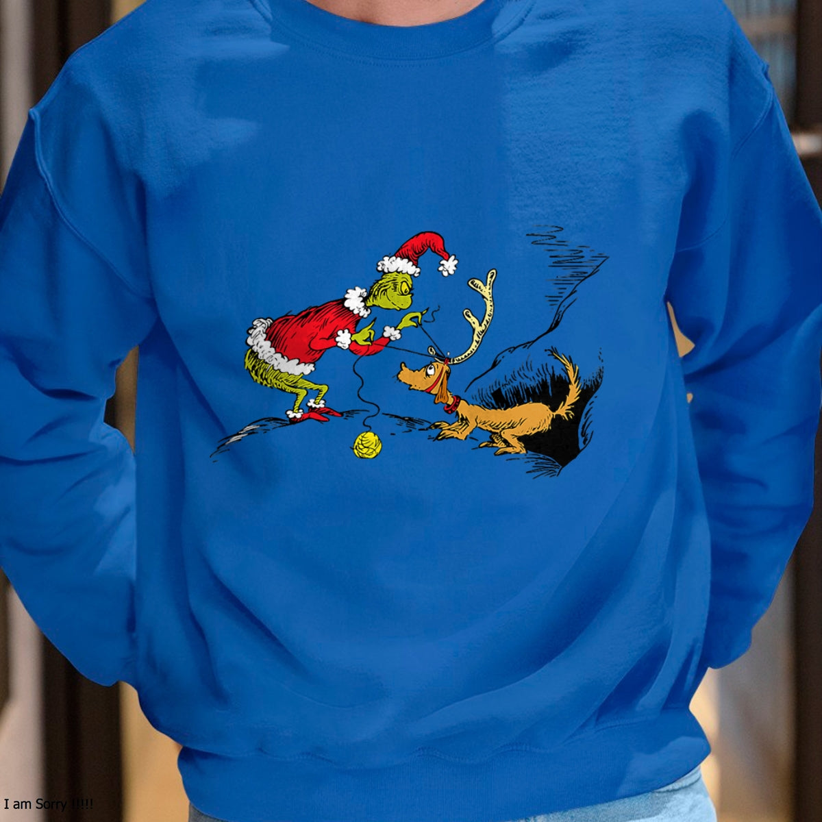 Dr. Seuss Reindeer T-shirt - Christmas Unisex T-Shirt/Hoodie/Sweatshirt - HNDS00