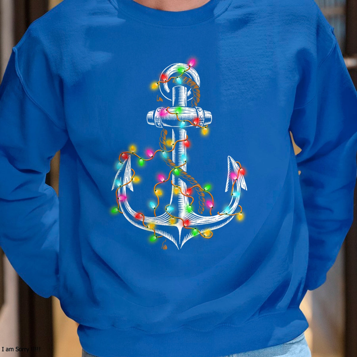 Christmas Lights Boating Sailing Cruise Boat Gifts T-Shirt - Christmas Unisex T-Shirt/Hoodie/Sweatshirt - HNDS00