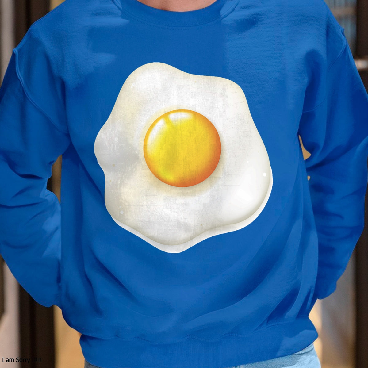 Egg Costume T-Shirt Funny Christmas  Halloween Egg Shirt T-Shirt - Christmas Unisex T-Shirt/Hoodie/Sweatshirt - HNDS00