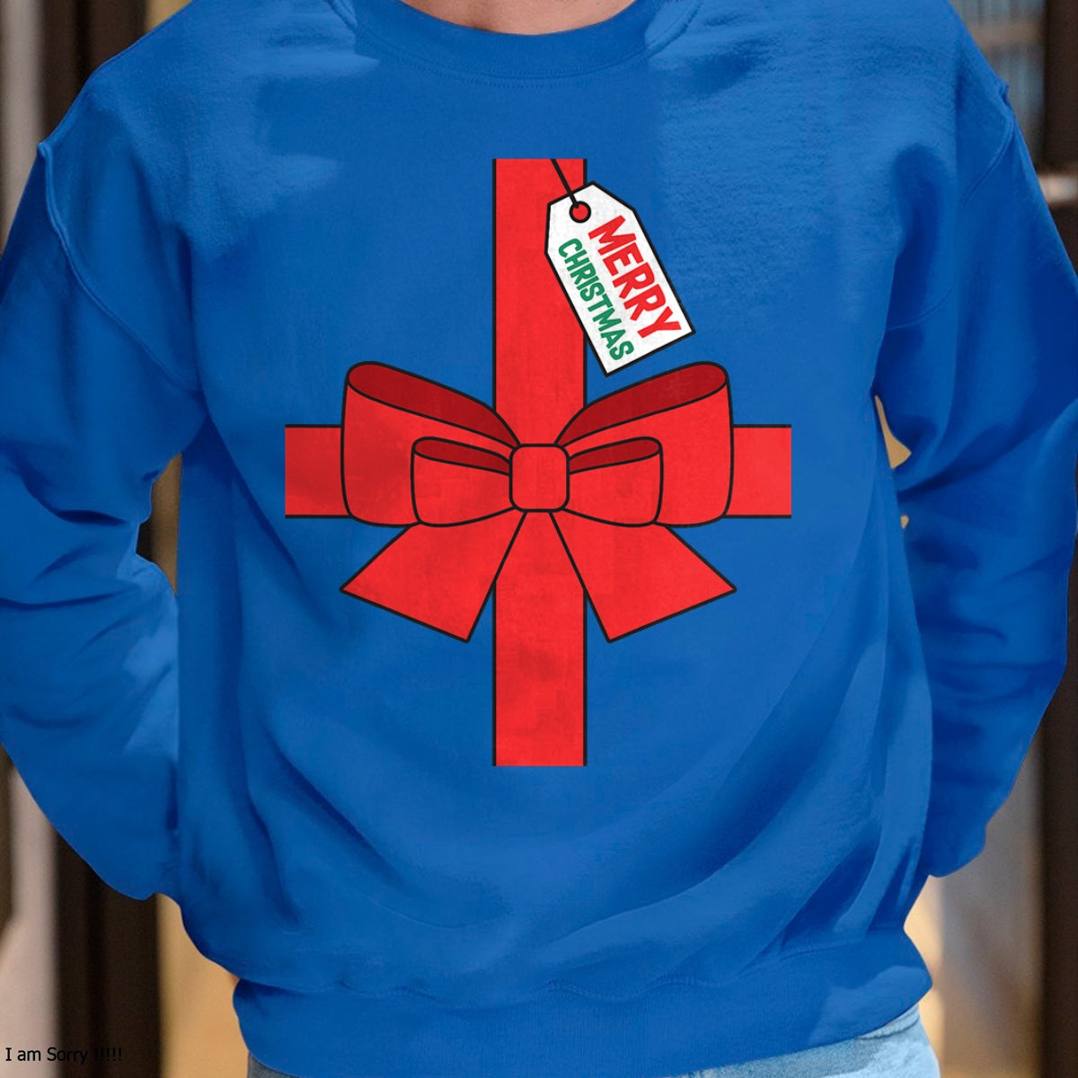 Funny DIY Christmas Present Costume T-Shirt - Christmas Unisex T-Shirt/Hoodie/Sweatshirt - HNDS00