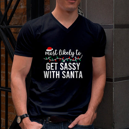Most Likely To Christmas Shirt Matching Family Pajamas Funny T-Shirt - Christmas Unisex T-Shirt/Hoodie/Sweatshirt - HNDS00
