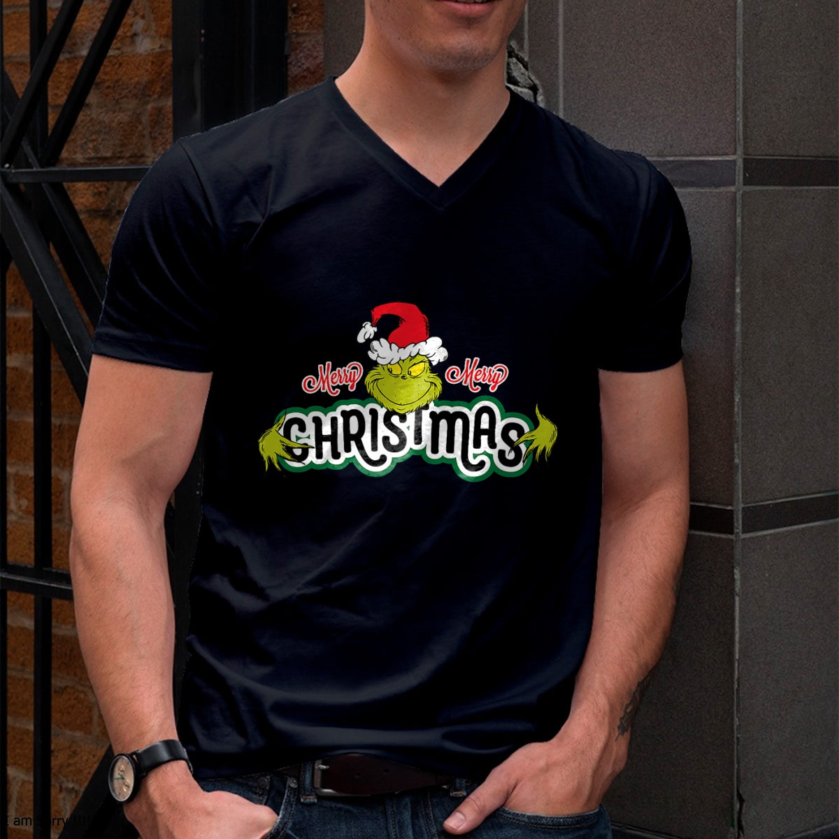 Dr. Seuss Grinch Hugs Christmas Short Sleeve T-shirt - Christmas Unisex T-Shirt/Hoodie/Sweatshirt - HNDS00