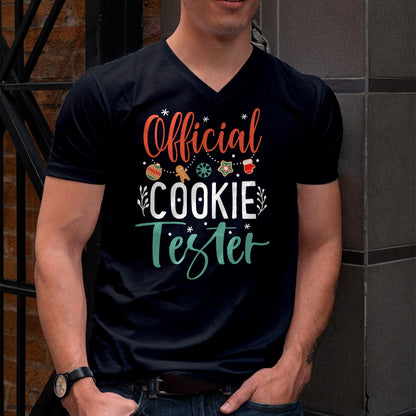 Official Cookie Tester Funny Christmas Couples Matching T-Shirt - Christmas Unisex T-Shirt/Hoodie/Sweatshirt - HNDS00