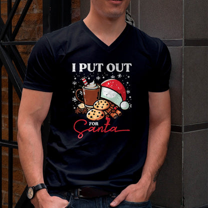 Christmas I Put Out For Santa Funny Xmas Kids Women Men T-Shirt - Christmas Unisex T-Shirt/Hoodie/Sweatshirt - HNDS00