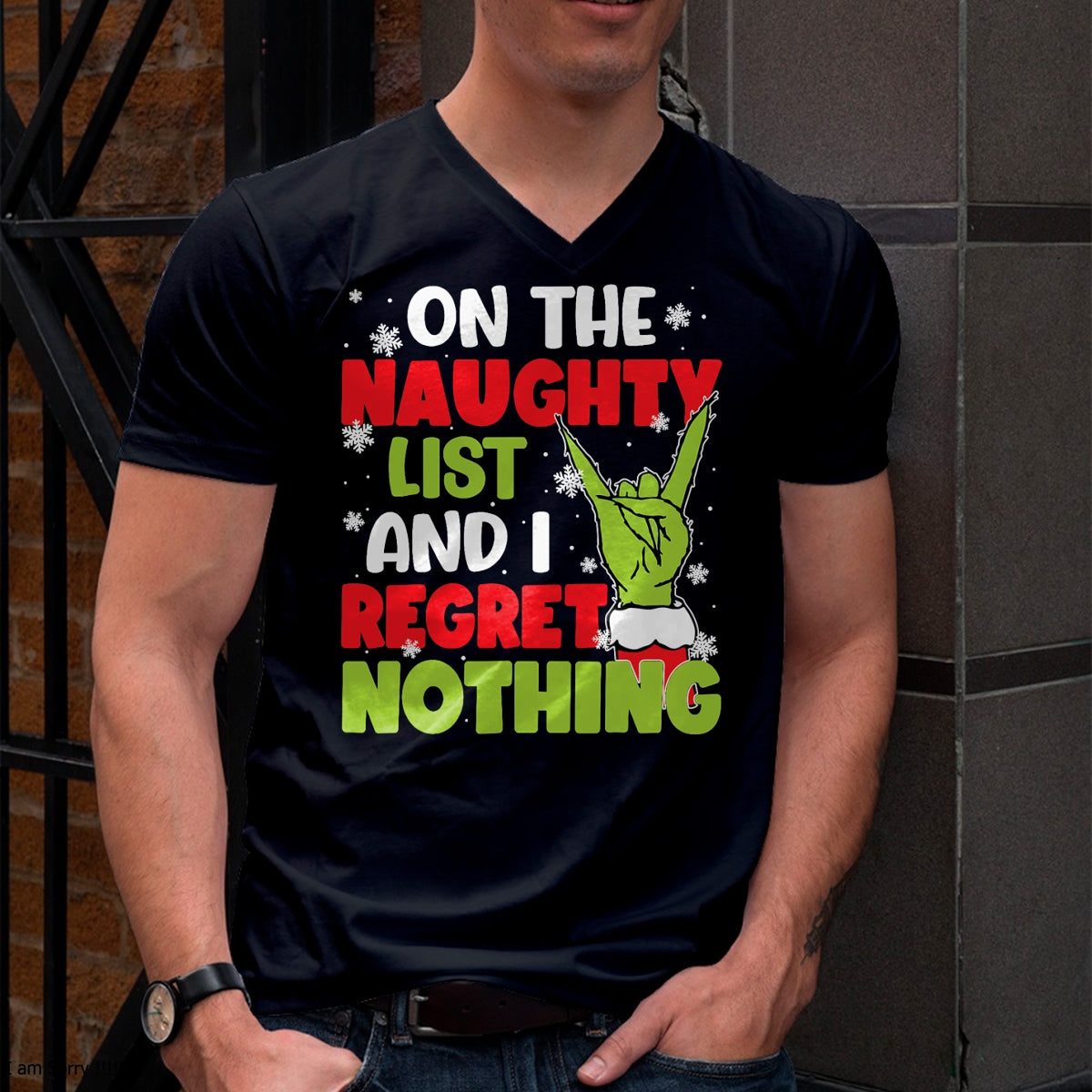 Funny Naughty List Christmas Xmas Santa Mens Womens Kids T-Shirt - Christmas Unisex T-Shirt/Hoodie/Sweatshirt - HNDS00