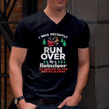 Christmas Runover By Reindeer Funny Xmas Women Men Kids T-Shirt - Christmas Unisex T-Shirt/Hoodie/Sweatshirt - HNDS00