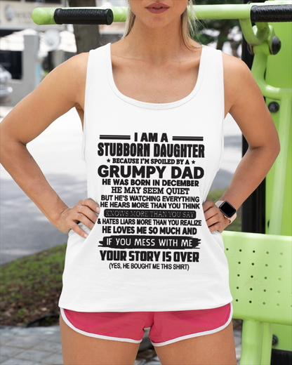 DECEMBER - I'M A STUBBORN DAUGHTER - FROM DAD TO DAUGHTER - KATE12 (SKU26T-01-52-12)