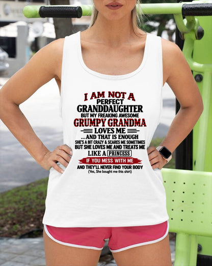 I AM NOT A PERFECT GRANDDAUGHTER  - GIFT FROM GRANDMA -NIKI00 - (SKU2610-50-00)