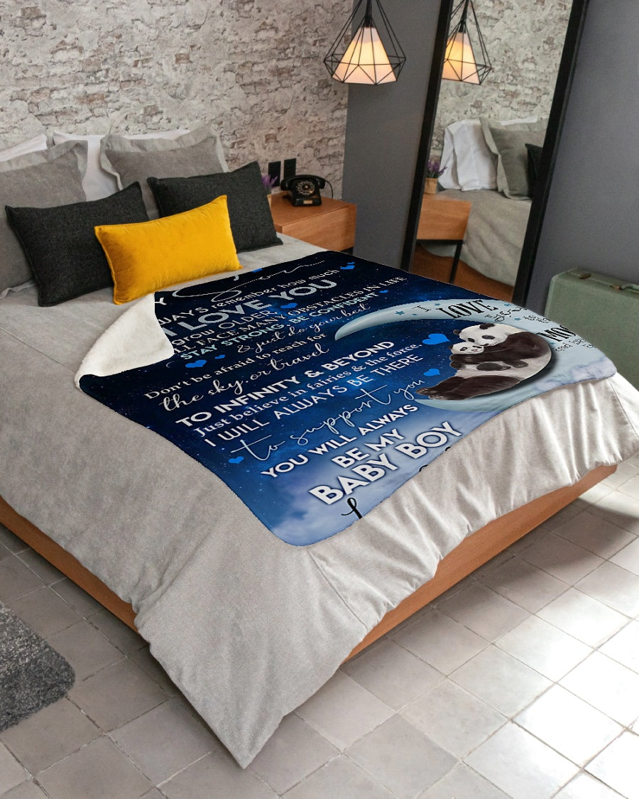 Special Gift For Your Son Blanket - From Mom