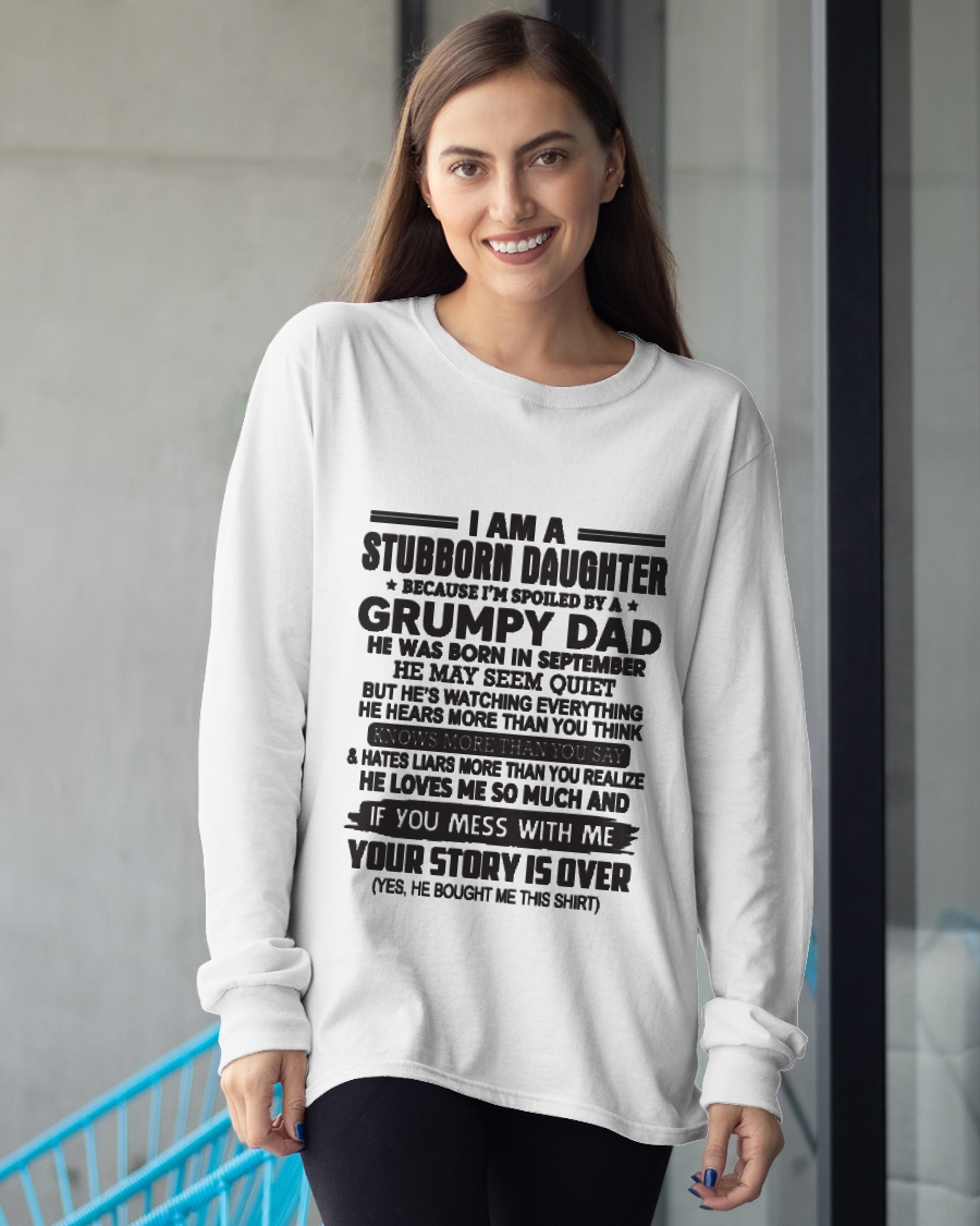SEPTEMBER - I'M A STUBBORN DAUGHTER - FROM DAD TO DAUGHTER - KATE09 (SKU26T-01-52-09