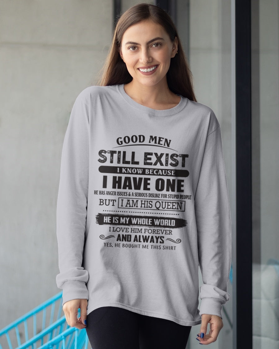 Good Men Still Exist - Perfect Gift For Your Girlfriend, Wife From Husband / Man - KATE00 (SKU07-166-00)