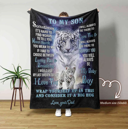 Special Gift For Your Son Blanket - From Dad
