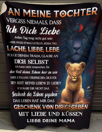 Besonderes Geschenk für deine Tochter – Decke von Mama