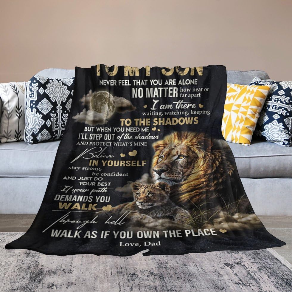 Special Gift For Your Son Blanket - From Dad