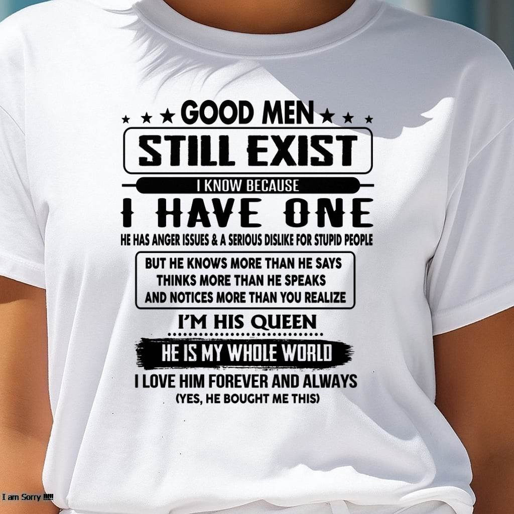 Good men Still Exist - gift for your girlfriend, wife from Husband - NIKI00 (SKU-GM-00)