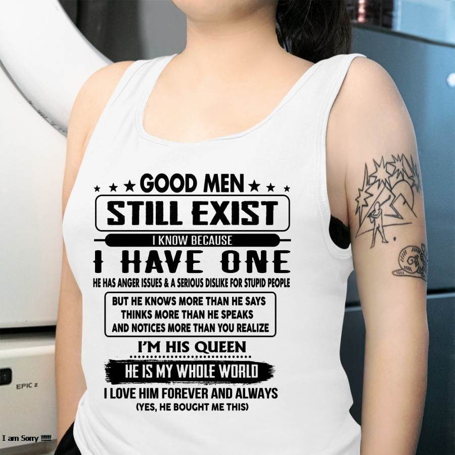 Good men Still Exist - gift for your girlfriend, wife from Husband - NIKI00 (SKU-GM-00)
