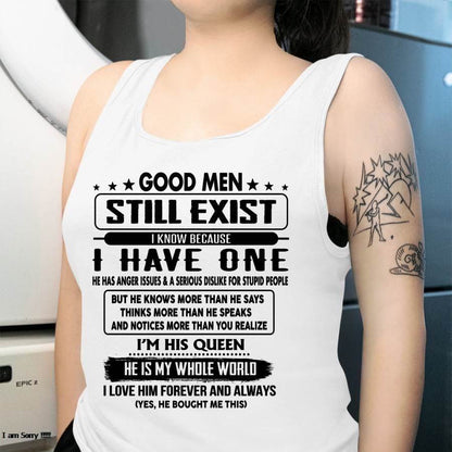 Good men Still Exist - gift for your girlfriend, wife from Husband - NIKI00 (SKU-GM-00)