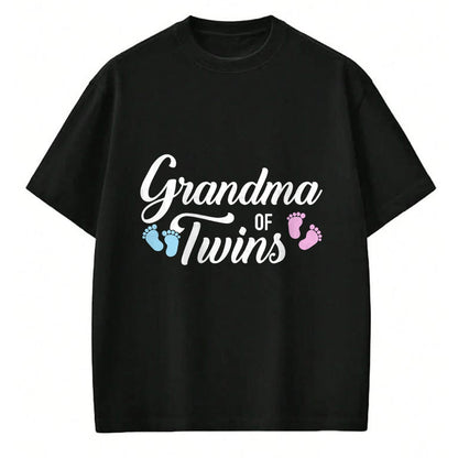 Best Grandma Shirt, Proud Grandma Unisex T-Shirt/Hoodie/Sweatshirt HLT00 - Grandma of twins T-Shirt