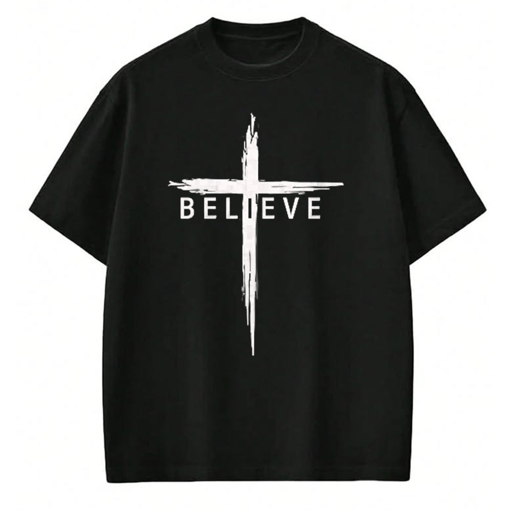 Christian Tee, Christian Faith Unisex T-Shirt/Hoodie/Sweatshirt HLT00 -  Believe Christian Cross Jesus Christ Christians Men Women T-Shirt