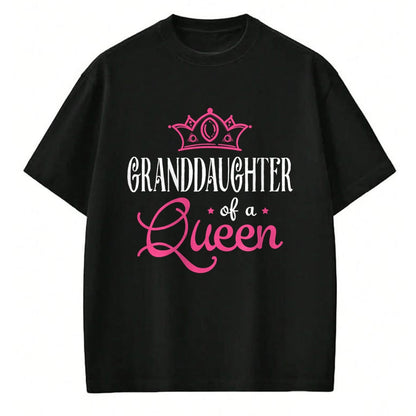 Best Grandma Shirt, Proud Grandma Unisex T-Shirt/Hoodie/Sweatshirt HLT00 - Grandma Granddaughter Gift Matching Queen Princess T-Shirt