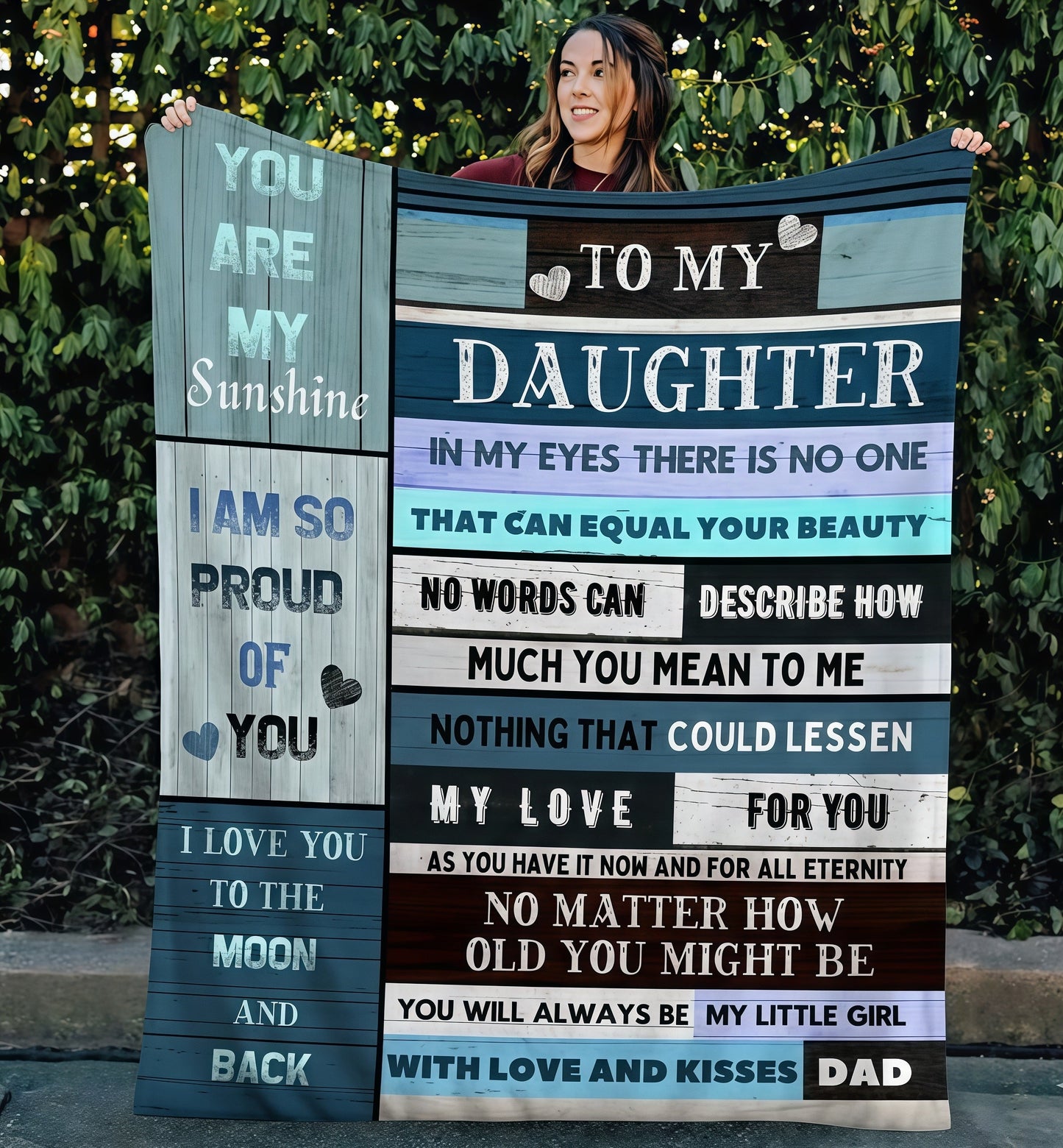 Special Gift For Your Daughter Blanket - From Dad