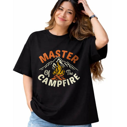 Funny Camping Shirt, Gift For Camping Lover Unisex T-Shirt/Hoodie/Sweatshirt HLT00 - Funny Outdoor Camping Gifts Men Women Master of Campfire T-Shirt