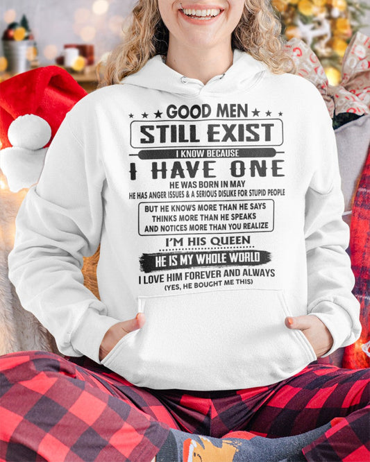 May - Good men Still Exist - gift for your girlfriend, wife from Husband - KATE05 (SKU-GM-05)