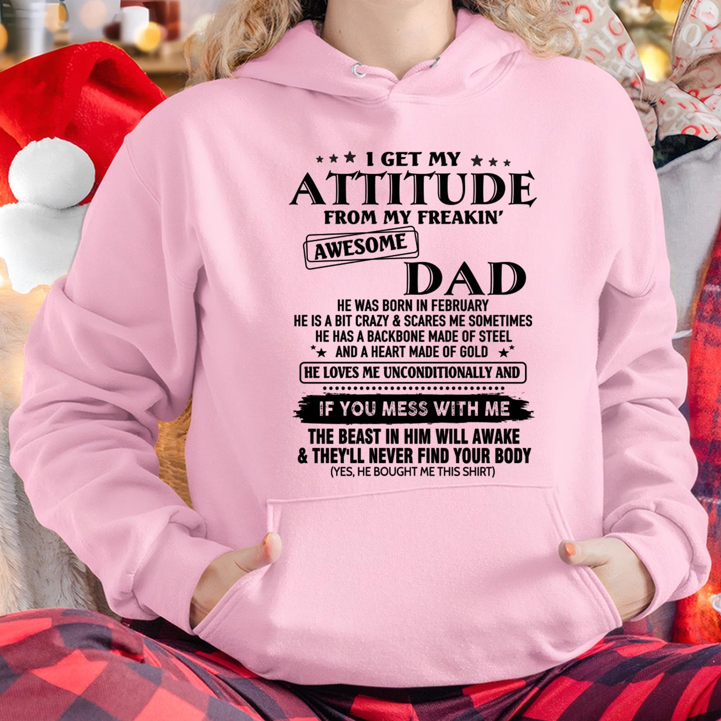 February - Gift For Son and Daughter From Dad - KATE02 - (SKU-TDADC-02)