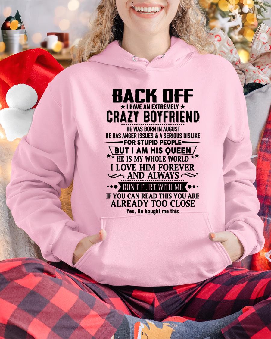 August - Back Off I Have An Extremely Crazy Boyfriend - KATE08 (SKUT-BACKOFF-08)