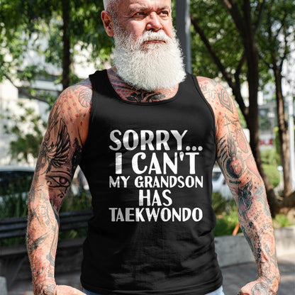 Best Grandma Shirt, Proud Grandma Unisex T-Shirt/Hoodie/Sweatshirt HLT00 - Grandpa Grandma  My Grandson Has Taekwondo T-Shirt