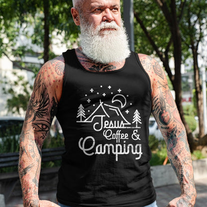 Christian Tee, Christian Faith Unisex T-Shirt/Hoodie/Sweatshirt HLT00 -  Camping Coffee Camper Camp Lover Christian Jesus T-Shirt