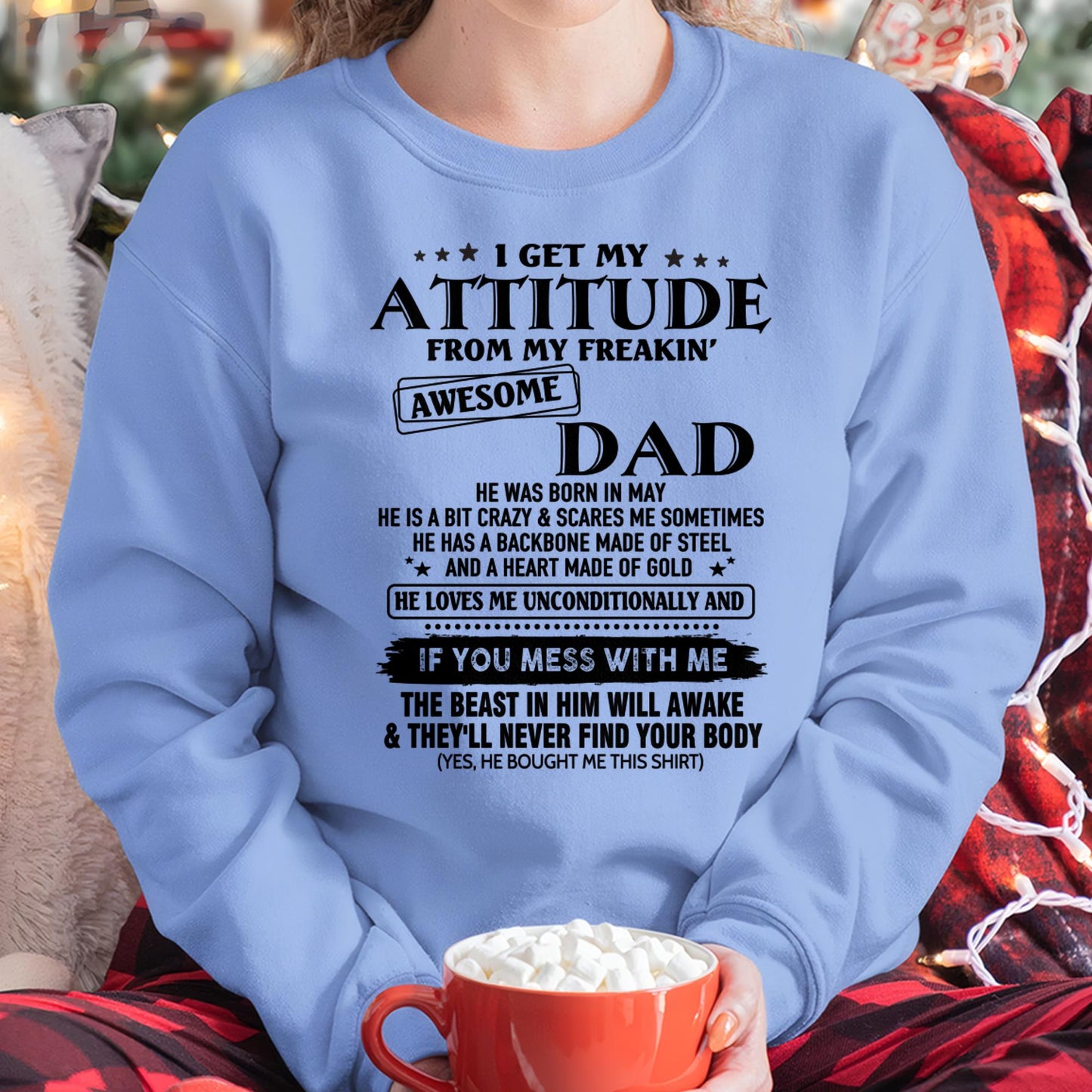 May - Gift For Son and Daughter From Dad - KATE05 - (SKU-TDADC-05)