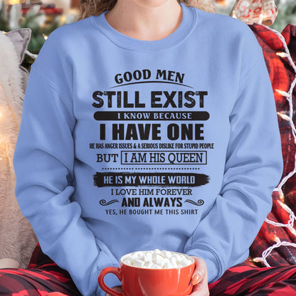 Good Men Still Exist - Perfect Gift For Your Girlfriend, Wife From Husband / Man - KATE00 (SKU07-166-00)