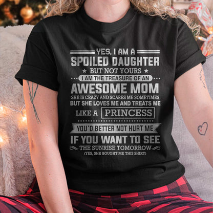 I Get My Attitude From My Freaking Awesome Mom - Gift for Daughter From Mom - NIKI00
