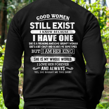 GOOD WOMEN STILL EXIST - PERFECT GIFT FROM WIFE, GIRLFRIEND - KATE00 (SKU12-306-00)