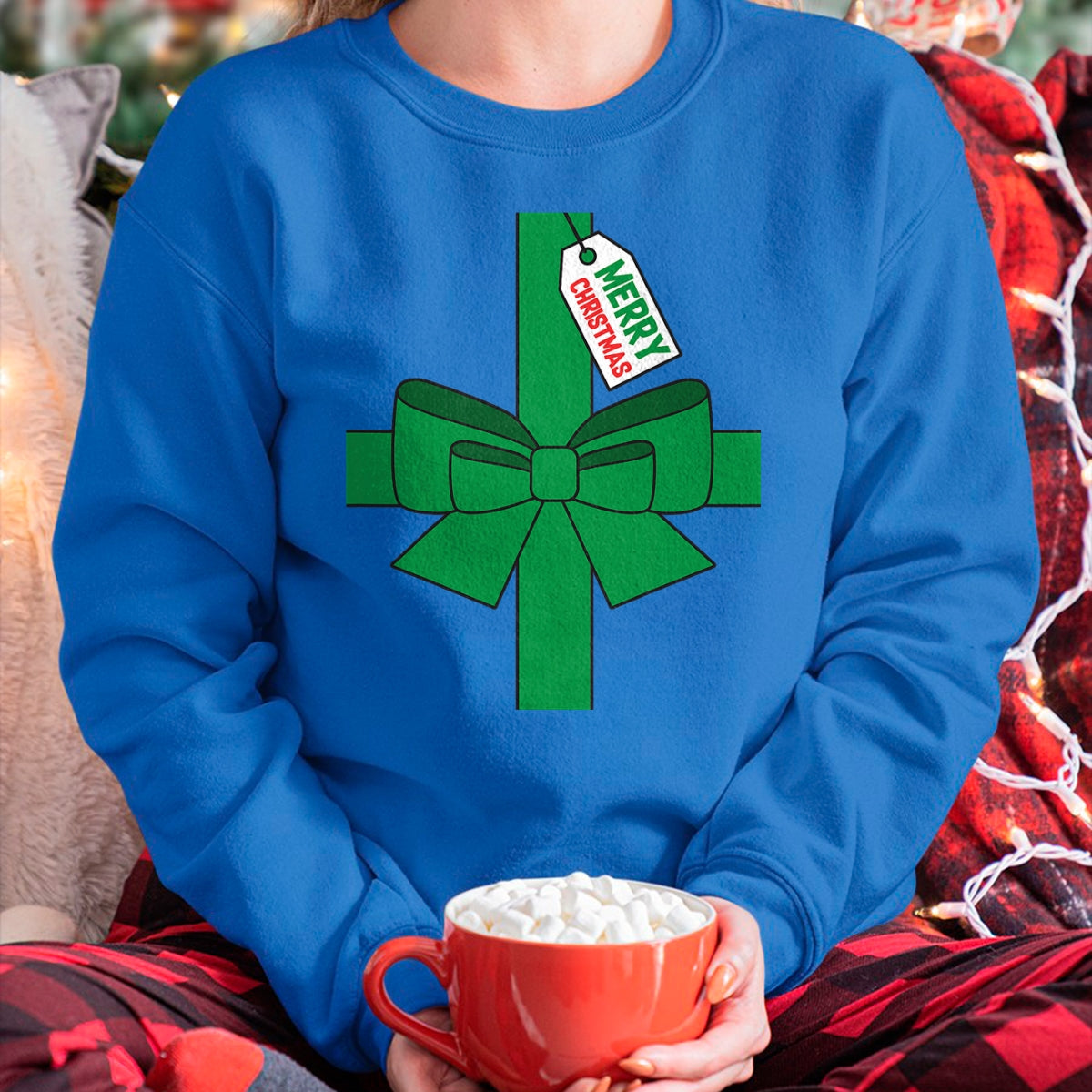 Funny DIY Christmas Present Costume T-Shirt - Christmas Unisex T-Shirt/Hoodie/Sweatshirt - HNDS00